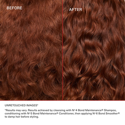 Olaplex Nº. 6 Bond Smoother: Leave-In Styling Treatment | Smooths, Conditions, & Strengthens | Frizz Control for Up to 72 Hours | For Coily, Curly, Straight, and Wavy, 100 mL / 3.3 Fl Oz