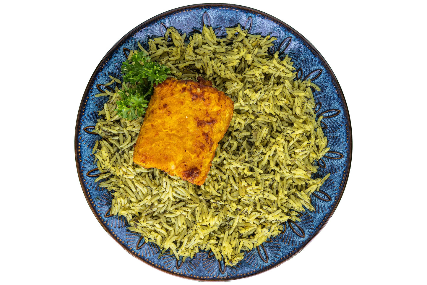 Sadaf Sabzi Polo - Herb Basmati Rice Mix - Traditional Middle Eastern Meal - Arroz Basmati Mix - Authentic Persian Cuisine - Kosher - 12 Oz