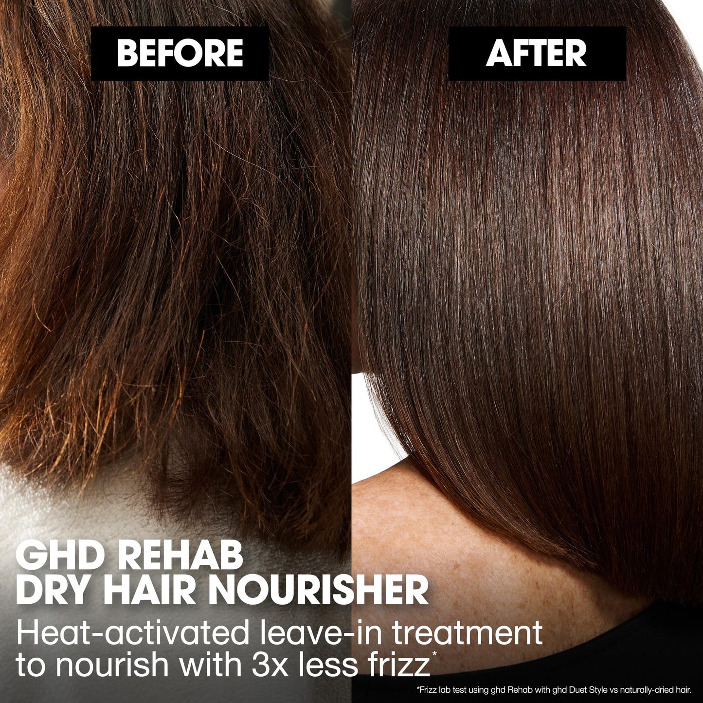 ghd Rehab Leave-in Hair Treatments - Improve Hair Condition While You Dry & Style for Flawless Results With No Rinse or Development Time