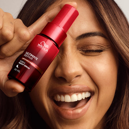 Wella Professionals ULTIMATE REPAIR Night Serum | Overnight Leave-in Treatment for Dull, Dry, Frizzy Hair | Repair Breakage & Protect Against Night Stressors | All Hair Types - Packaging May Vary