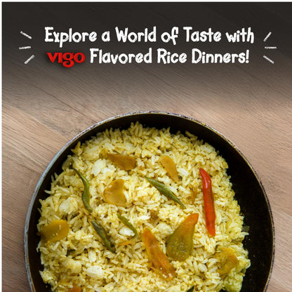 Vigo Authentic Coconut Ginger Rice, Imported Jasmine (Coconut Ginger, 8 Ounce (Pack of 12))