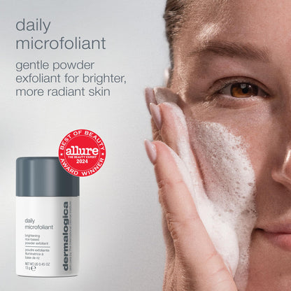 Dermalogica Warmth of the Winter Sun – Travel Sized Skin Care Set Includes Face Exfoliants, Facial Serum, and Moisturizer with SPF
