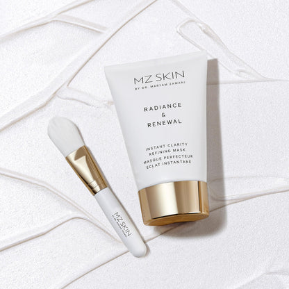 MZ SKIN Radiance & Renewal Mask 3.4 fl oz - 8.5% Fruit Acid Complex, with AHA's Including Lactic Acid and Azelaic Acid, for Instant Clarity, Brightening Pigmentation and Pore Refinement