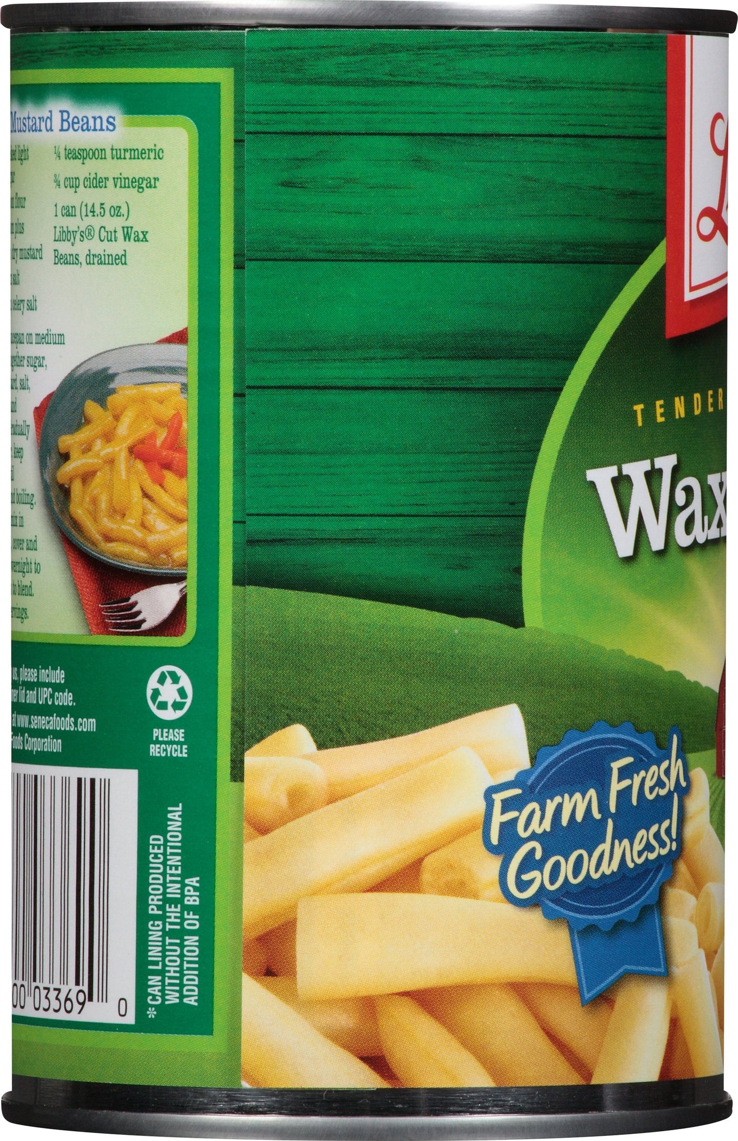 Libby's Cut Wax Beans, 14.5 Ounce (Pack of 12)