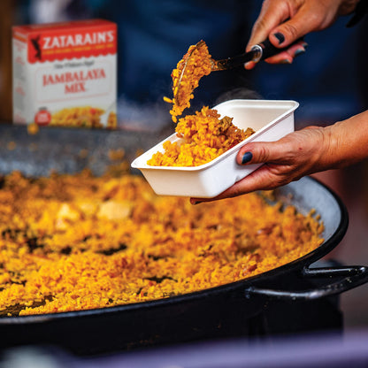 Zatarain's Jambalaya Mix, 40 oz - One 40 Ounce Box of Jambalaya Rice Mix, Perfect as a Stand-Alone Side or Signature Cajun Dish with Sausage, Chicken or Seafood