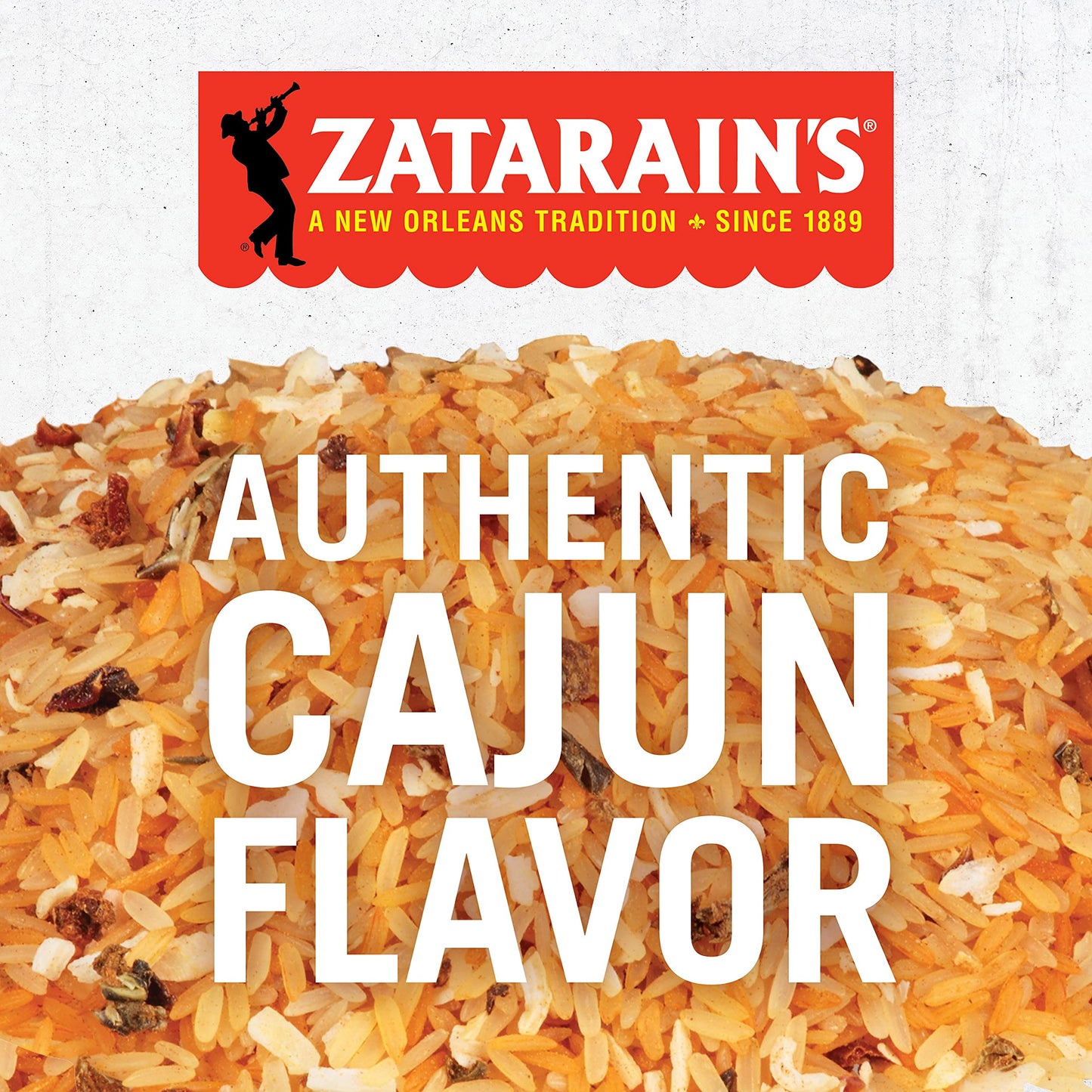 Zatarain's Jambalaya Mix, 40 oz - One 40 Ounce Box of Jambalaya Rice Mix, Perfect as a Stand-Alone Side or Signature Cajun Dish with Sausage, Chicken or Seafood