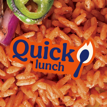 BEN'S ORIGINAL Ready Rice Spicy Mexican Style Flavored Rice, Easy Dinner Side, 8.5 oz Pouch (Pack of 12)