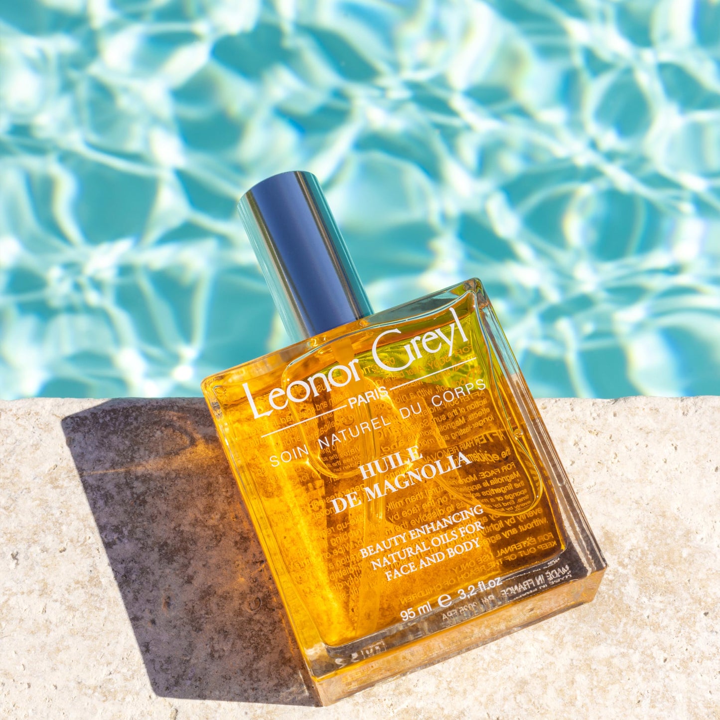 Leonor Greyl Huile De Magnolia Beauty Enhancing Natural Oils For Face And Body. 97% Natural Ingredients. Vegan. 3.2 oz Made in France.