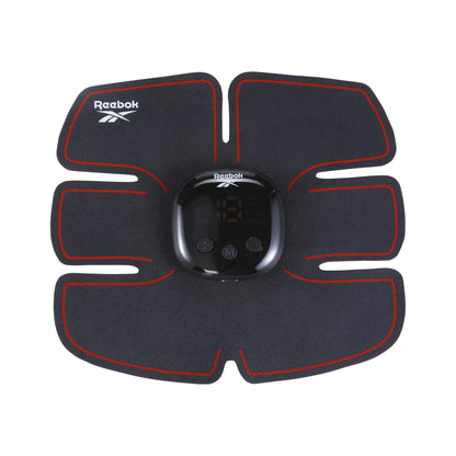 Reebok - EMS Abdominal Trainer 3 Piece Set, Electric Muscle Stimulator for Abs, Arms & Legs, Rechargeable, Adjustable Intensity, Portable Fitness Device