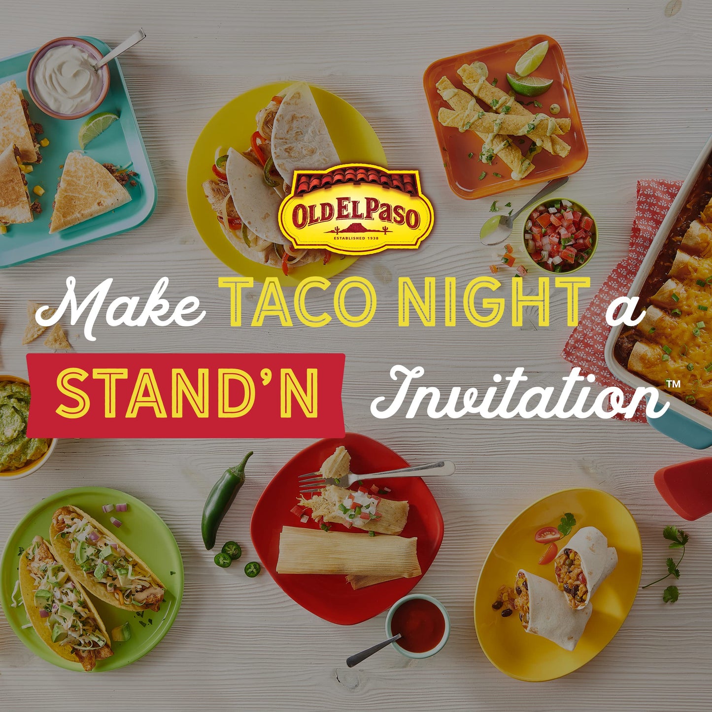Old El Paso Stand 'N Stuff Shells and Tortilla Bowls, Hard & Soft Taco Dinner Kit, 9.4 oz.