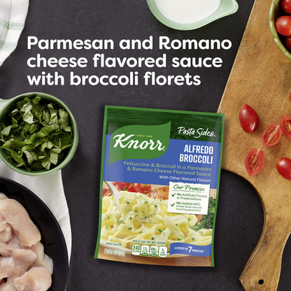 Knorr Pasta Sides Dish, Alfredo Broccoli, 4.5 Ounce, (Pack of 8)