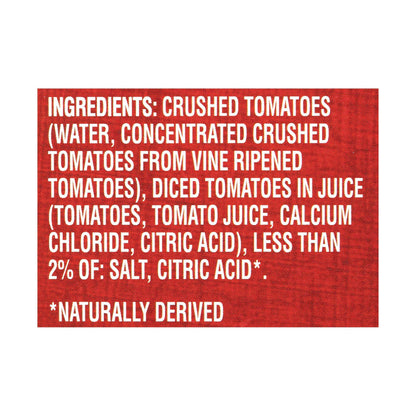 Redpack Crushed Tomatoes in Puree, Kosher and Gluten Free, 1.76 Ounce Cans, 2-Pack