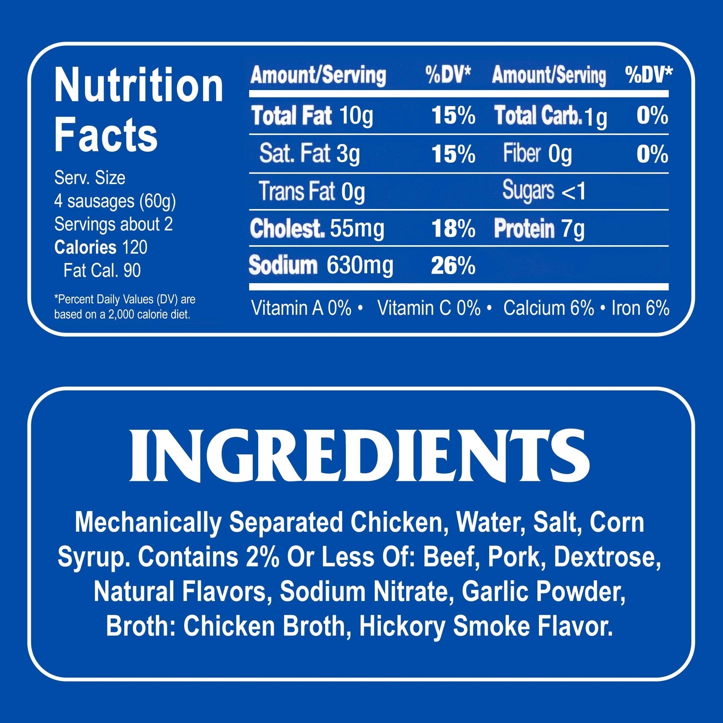 Armour Star Vienna Sausage, Smoked Flavored, Ready to Eat Canned Sausage, 7g Protein Per Serving, 4.6 oz. (Bulk Pack of 6)