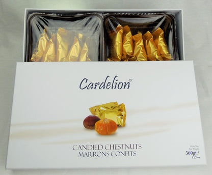 Cardelion Candied Chestnuts (360 Gram 12.6 oz, 20 Pieces)