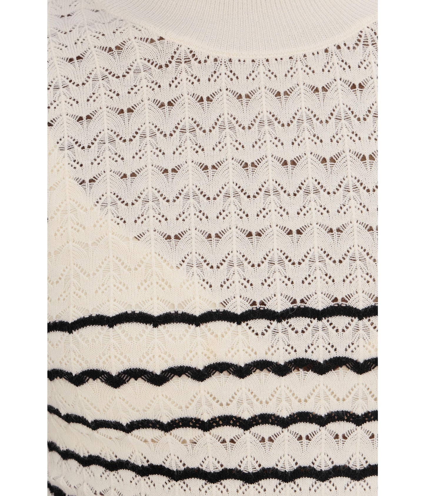 Sanctuary Forever Striped Mock Neck