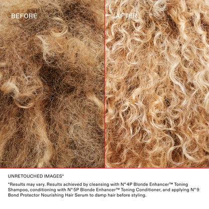 Olaplex Nº.5P Blonde Enhancer Purple Toning Conditioner: Neutralizes Brassiness & Strengthen | Repairs Damages & Hydrates Hair | For Coily, Curly, Straight, and Wavy