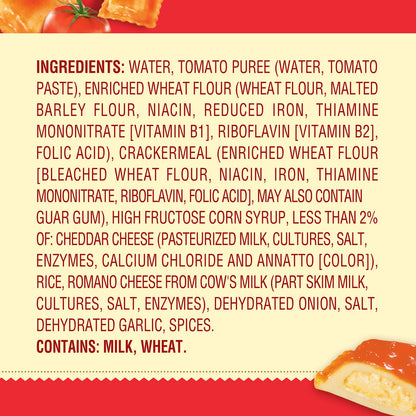 Chef Boyardee Cheese Ravioli in Tomato Sauce, 15 oz, 12 Pack