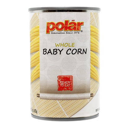 MW Polar Canned Vegetables, Whole Baby Corn, 15oz (Pack of 1)