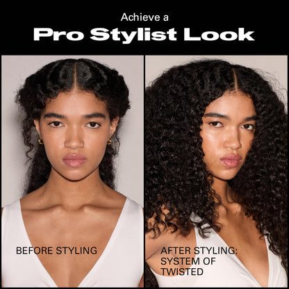 Sebastian Professional Twisted Curl Magnifier Cream | Curl Magnifier Hair Styling Cream | Weightless, Touchable Defined Natural-Looking Curls | 4.9 fl oz | Packaging May Vary