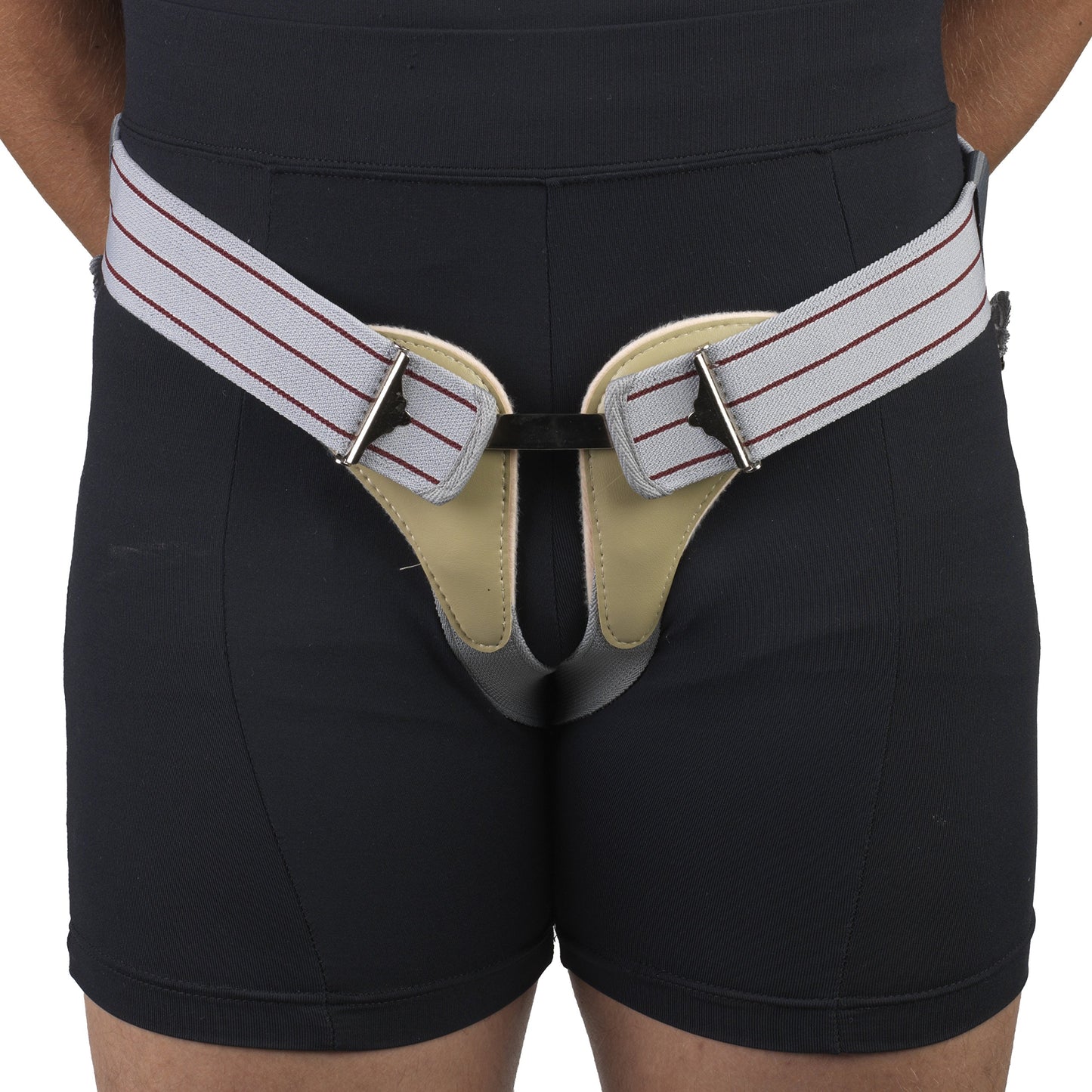OTC Hernia Truss, Single or Double Herniation, Inguinal Scrotal Treatment, Medium