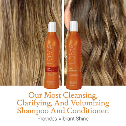 Loma Hair Care Daily Duo: Shampoo and Conditioner