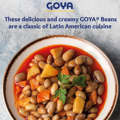 Goya Canned Beans Variety Pack, Black Beans & Pinto Beans, Pantry Staples for Soups, Rice Dishes & Everyday Meals, 15.5oz Each