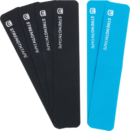 StrengthTape Kinesiology Tape, K Tape Taping Kits, Premium Sports Tape Provides Support and Stability to The Target Area, Multiple Kits Available