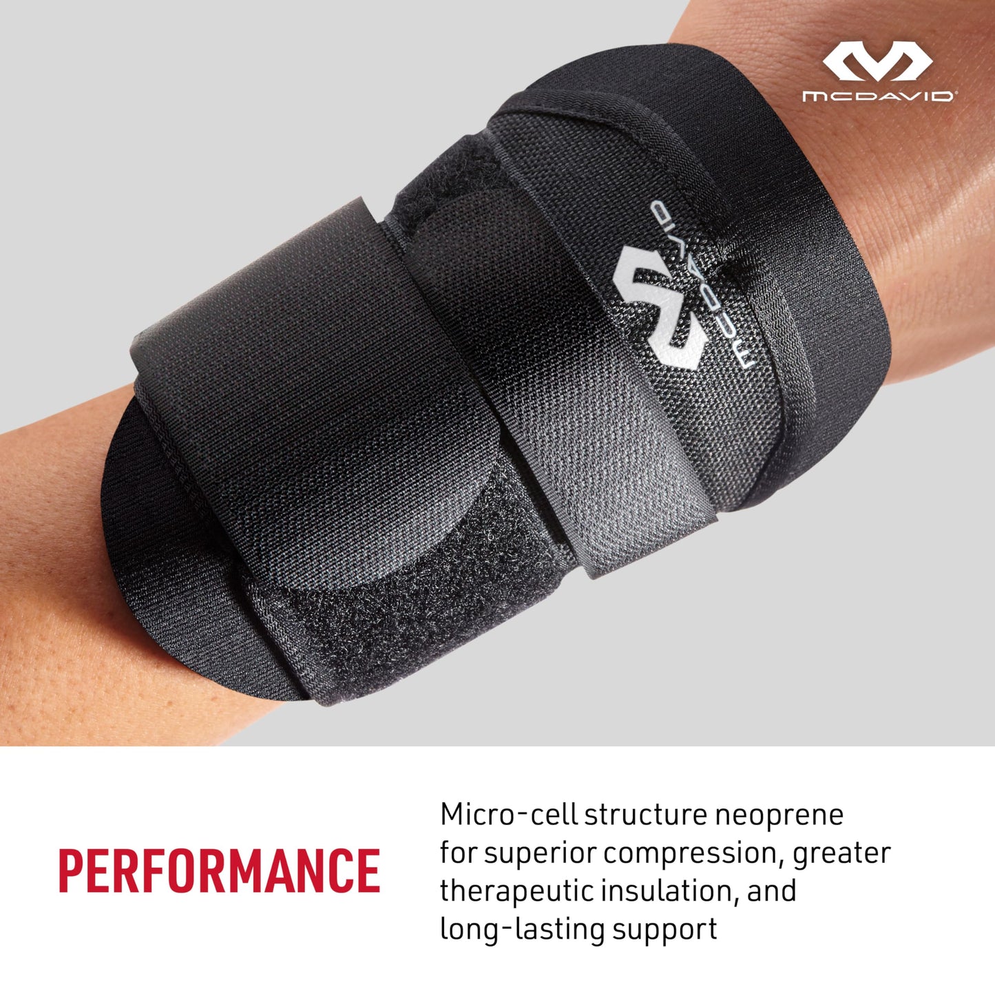 McDavid Wrist Brace, Adjustable Wrist Guard Support for Work to Help Prevent Wrist Injuries