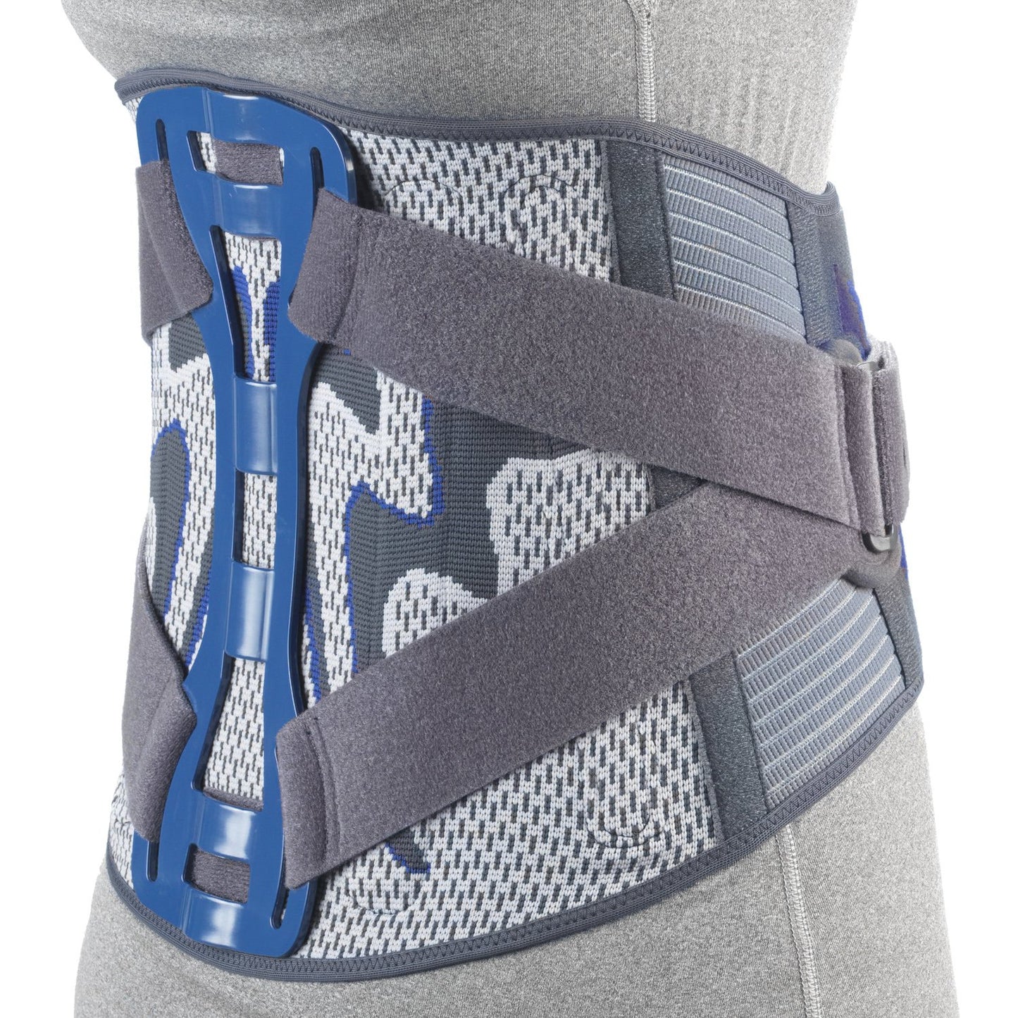 OTC Lumbosacral Back Splint, Theratex Spinal Maximum Support, Gray (Rigid Splint), X-Large
