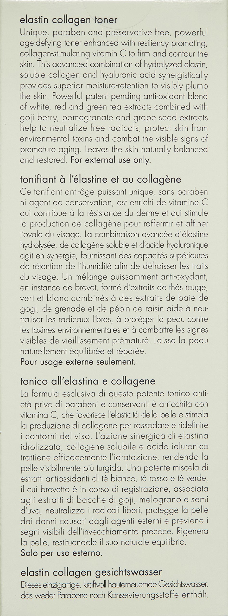 June Jacobs Firm & Tone Elastin Collagen Toner , 6.7 oz