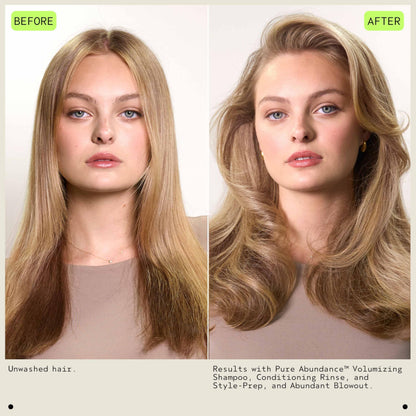Aveda Pure Abundance Volumizing Shampoo | Shampoo For Fine Hair | Removes Product Build-Up And Excess Oil | 4X More Volume* | Notes of Jasmine, Peppermint, Pamarosa and Ylang Ylang