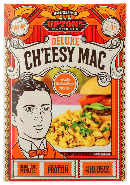 Upton’s Naturals Ch'eesy Mac - 10.05 oz boxes (Pack of 6)
