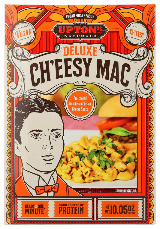 Upton’s Naturals Ch'eesy Mac - 10.05 oz boxes (Pack of 6)