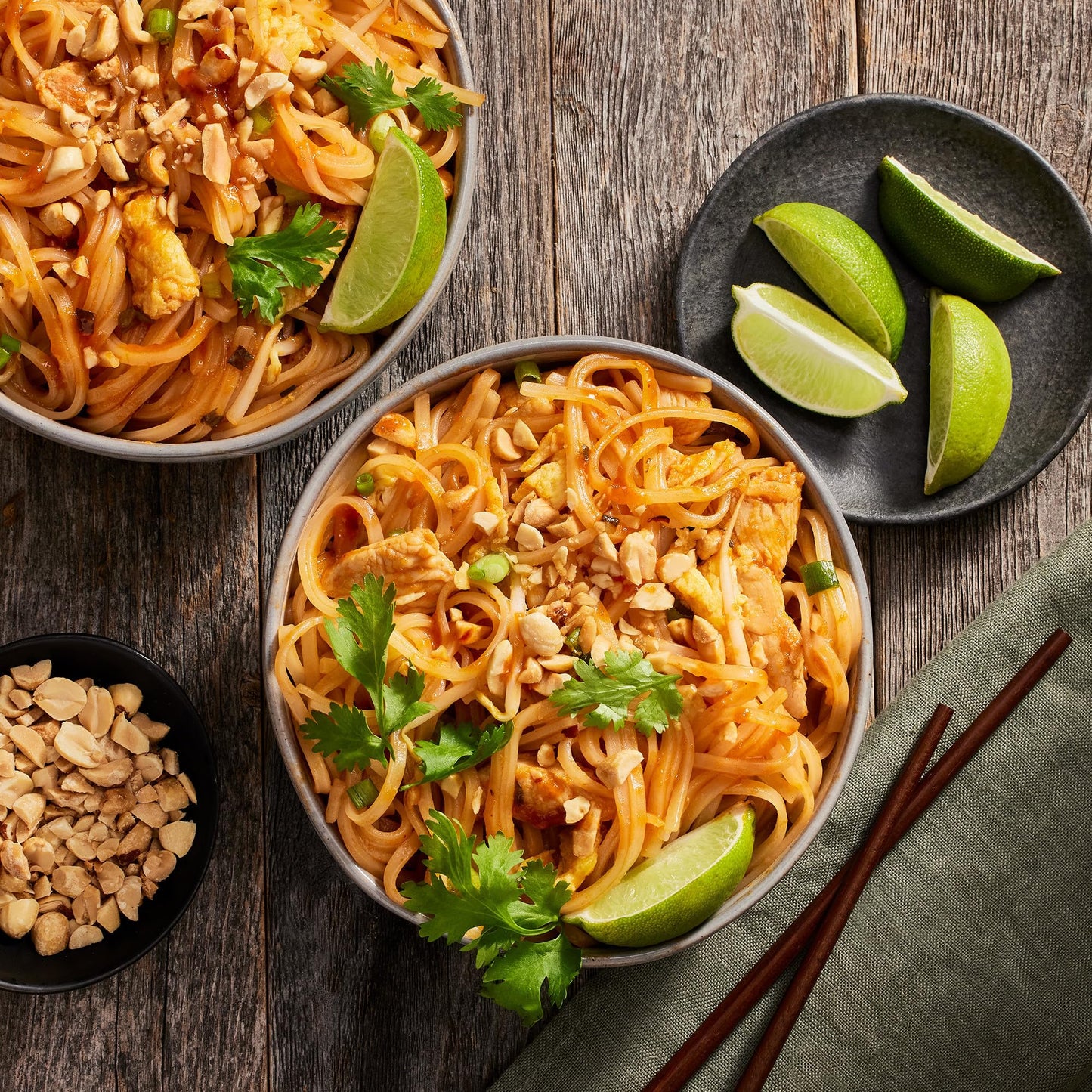 Thai Kitchen Stir Fry Rice Noodles, Gluten Free, Non GMO, Two Ingredients, Quick Cook, For Pad Thai and Other Stir-Fry Dishes, 14 oz