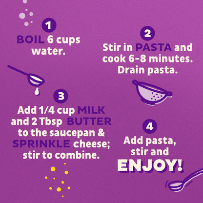 Annie's Macaroni and Classic Cheddar with Organic Pasta, Made with Real Cheese, Dinner Side or Snack, 6 oz (Pack of 12)