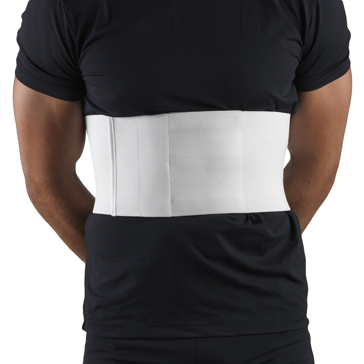 OTC Rib Belt For Men, 6-Inch Chest Panel, Elastic Compression, Universal Fit