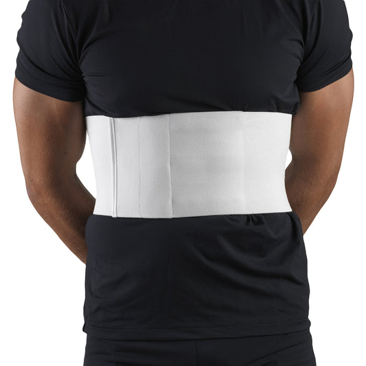 OTC Rib Belt For Men, 6-Inch Chest Panel, Elastic Compression, Universal Fit