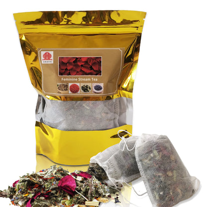 Yoni Steam Herb for Women pH Balance, Natural Feminine Vaginal Herbs Cleansing Rejuvenate, Herbal Blend, 7 Filter Bags Vaginal Herbs