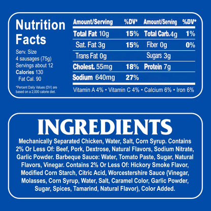 Armour Star Vienna Sausage, Barbecue Flavored, Canned Sausage, 4.6 oz (Pack of 6)