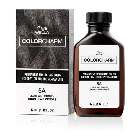 WELLA Color Charm Permanent Liquid Hair Color for Gray Coverage, Light Brown