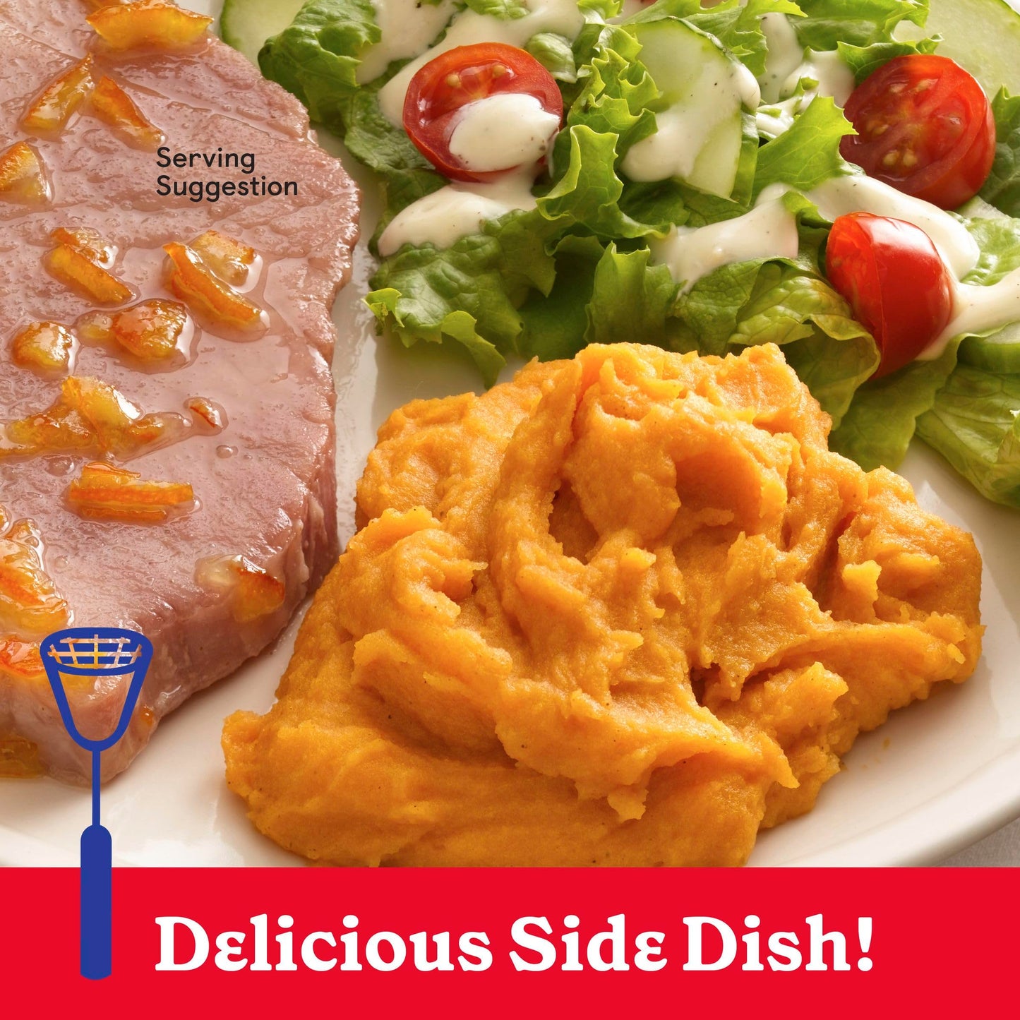 Betty Crocker Sweet Potato Mashed Potatoes, Made with Real Potatoes, 4.5 oz (Pack of 8)