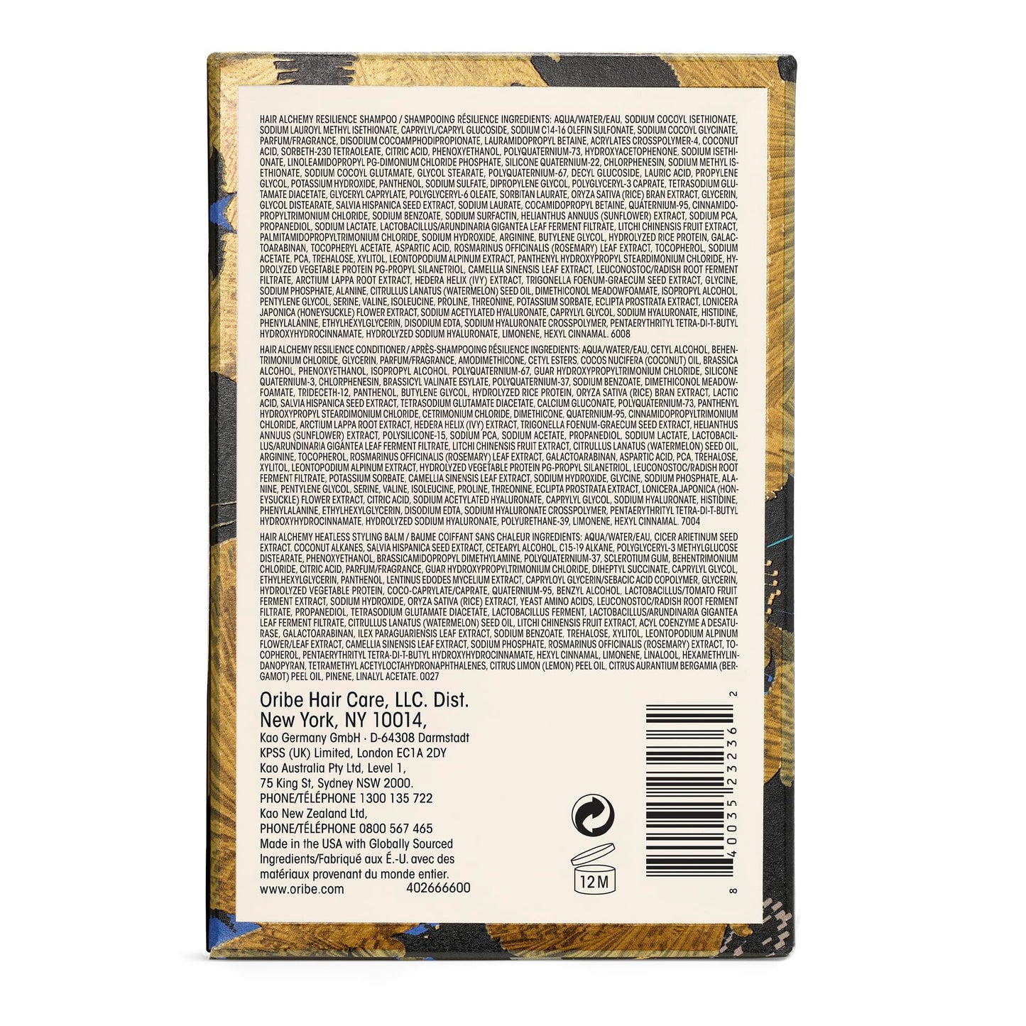 Oribe Hair Alchemy Resilience Shampoo