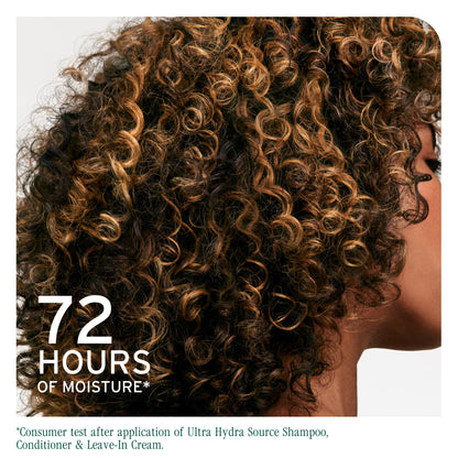 Biolage Ultra Hydra Source Leave-In Cream - Moisturizes & Controls Frizz, For Very Dry, Thick, Hair, Infused with Micro-dosed with Cupuaçu Butter & Salicylic Acid