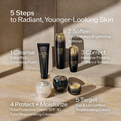 Shiseido Future Solution LX Intensive Firming Brilliance Serum - Hydrates, Plumps & Firms Skin - Non-Comedogenic - All Skin Types