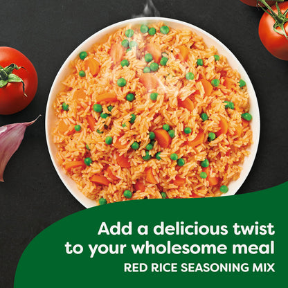 Knorr Mi Arroz Rice Seasoning Mix Add Authentic Flavor To Any Dish Rojo/Red Delicious Homemade Flavor in Our Seasonings 2.39 oz 4 Count, Pack of 12