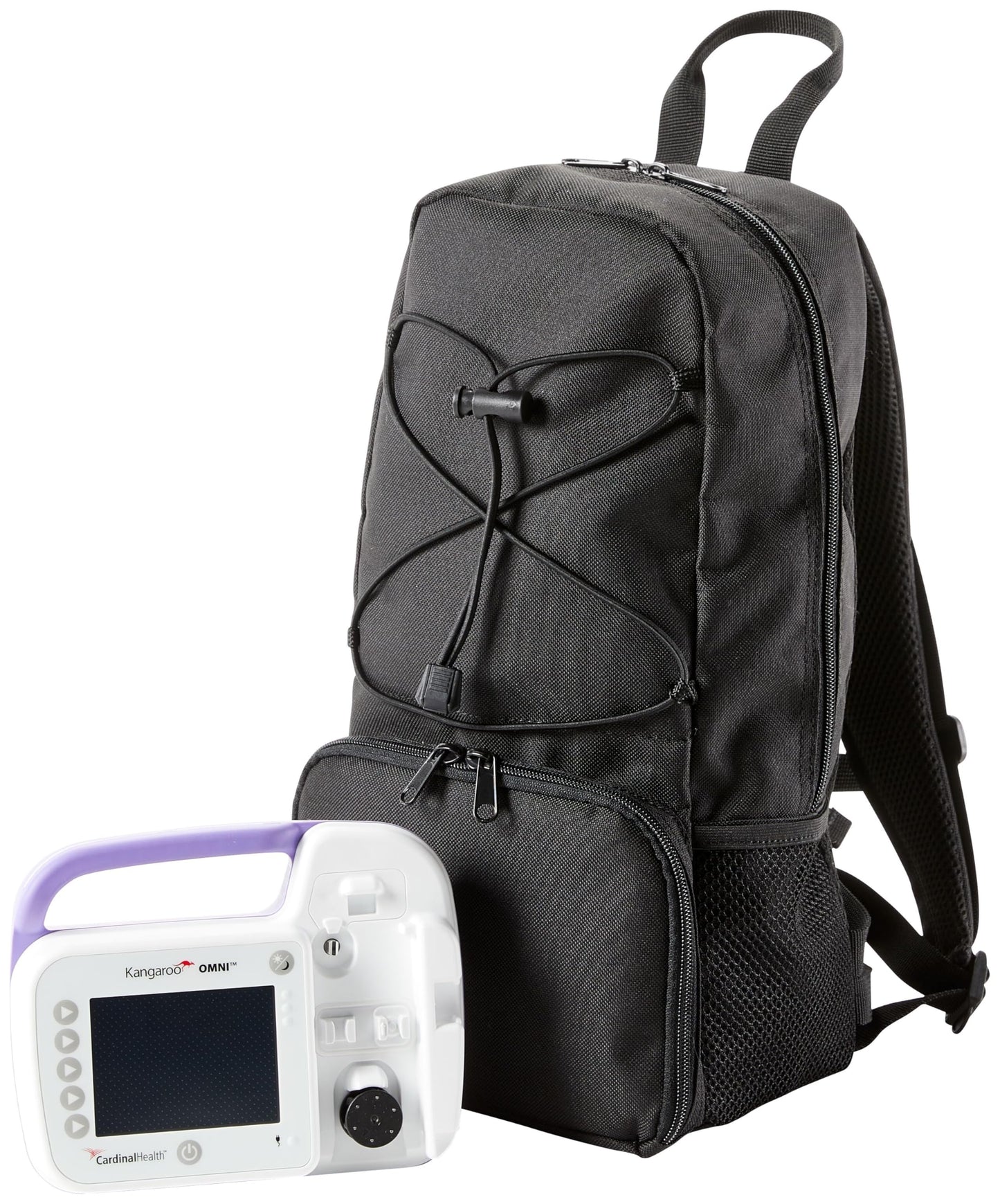 Cardinal Health™ Kangaroo™ Backpack, Black, Medium