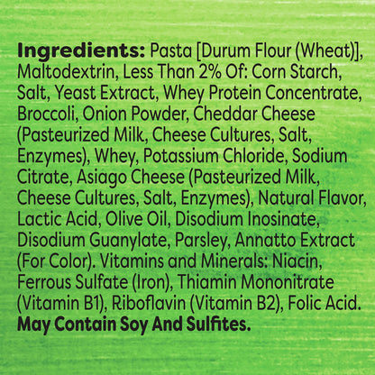 Knorr Pasta Sides 7 count For a Tasty Pasta Side Dish Cheddar Broccoli Family Pack No Artificial Flavors or Preservatives 8.6 oz