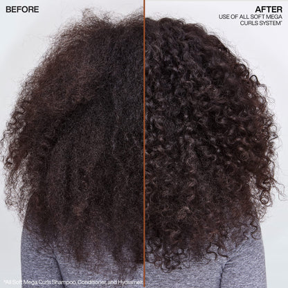 Redken All Soft Mega Curls Hydramelt Leave-In Treatment For Extremely Dry Curly & Coily Hair - Moisturizing Hair Lotion, Enhances Shine