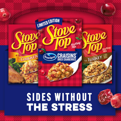 Stove Top Cranberry Stuffing Mix, 6 oz Box