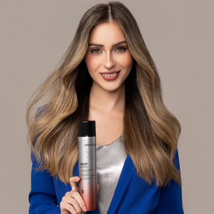 Joico Heat Hero Glossing Thermal Protector | For Most Hair Types | Protect Against Heat & Humidity | Protect Against Pollution & Harmful UV | Reduce Split Ends | Boost Shine | Paraben & Sulfate Free